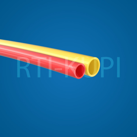 Трубка нейлоновая 12х9 желтая